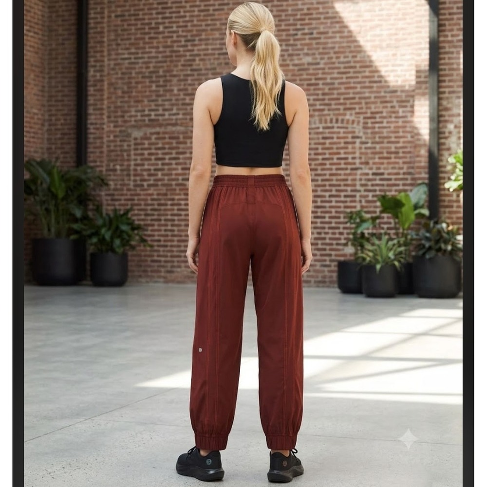 Lululemon Define High-Rise Swift Jogger Women's Small Cherry Ember Athleisure - Picture 13 of 14